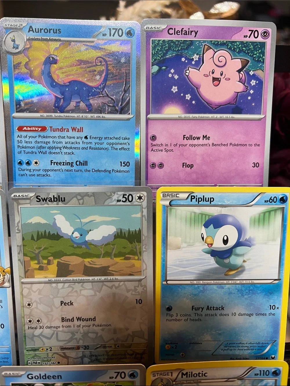 🦋Pokemon 12-card Lot. Includes holo/reverse holo/reg